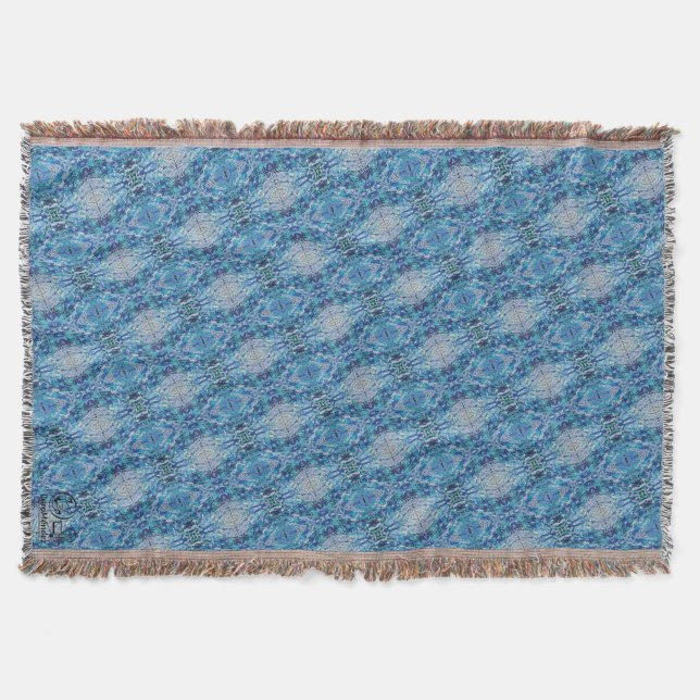 Texture #18 from the work Maritimo Throw Blanket (Front)