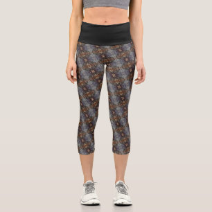 Texture #18 from work Dawn Capri Leggings