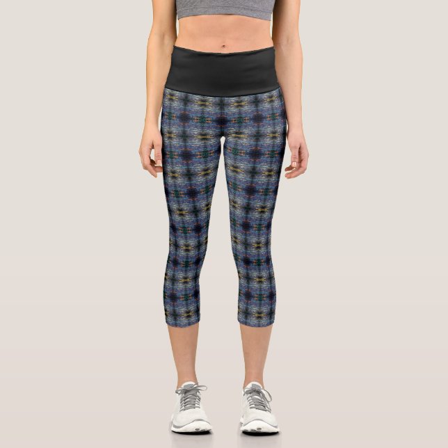 Texture #1.0 of work The Rock Capri Leggings (Front)