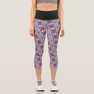 Texture #1 from the work Pineapple Capri Leggings