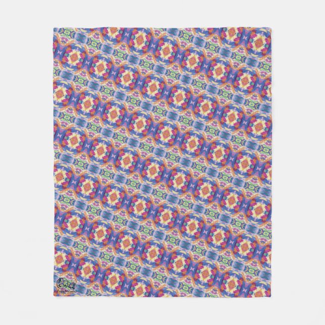 Texture #1 from the work Pineapple Fleece Blanket (Front)