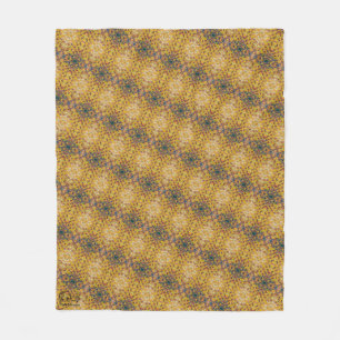Texture #1 from the work Pineapple. SERIES Fleece Blanket