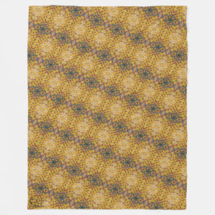 Texture #1 from the work Pineapple. SERIES Fleece Blanket