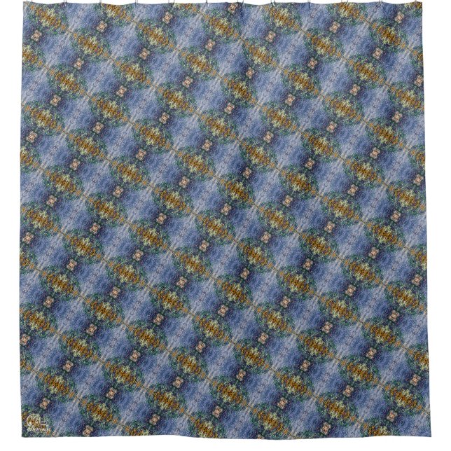 Texture #22 from work Dawn Shower Curtain (Front)