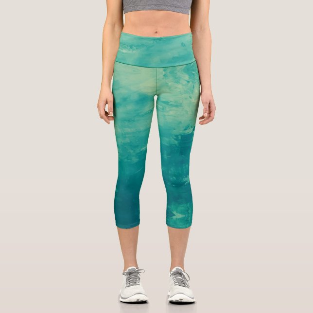 Texture #24 from the work Nuit Capri Leggings (Front)