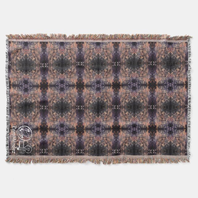 Texture #25.4 of work Horizonte Throw Blanket (Front)