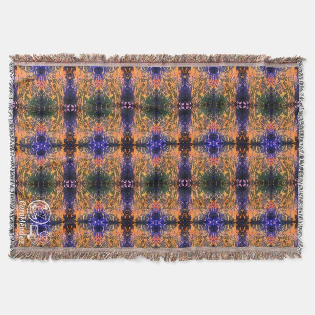 Texture #27.3 of work Horizon Throw Blanket (Front)