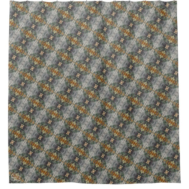 Texture #27 from work Dawn Shower Curtain (Front)