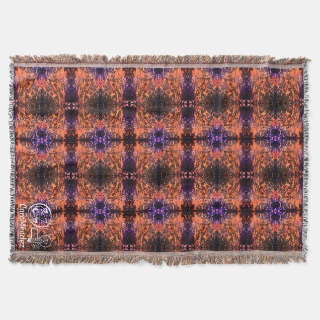 Texture #28.3 of work Horizonte Throw Blanket (Front)