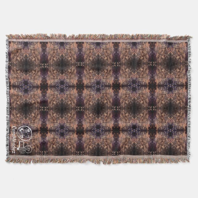 Texture #28.4 of work Horizonte Throw Blanket (Front)