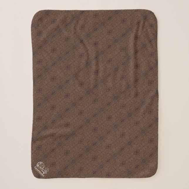 Texture #28 from work Dawn Sherpa Blanket (Front)