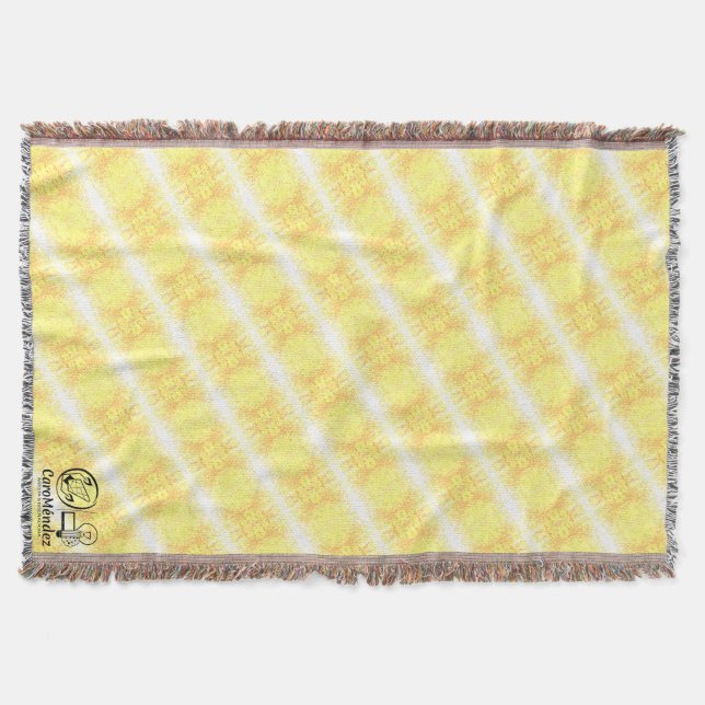 Texture #29.5 of work Horizonte Throw Blanket (Front)