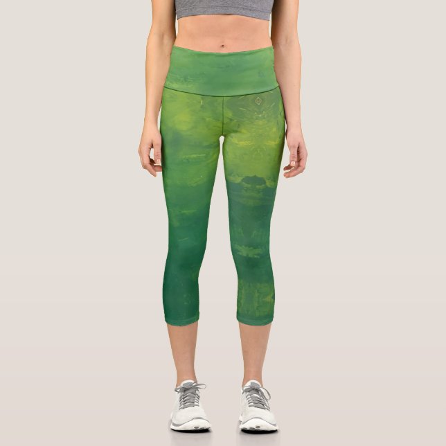 Texture #2 from the work Nuit Capri Leggings (Front)