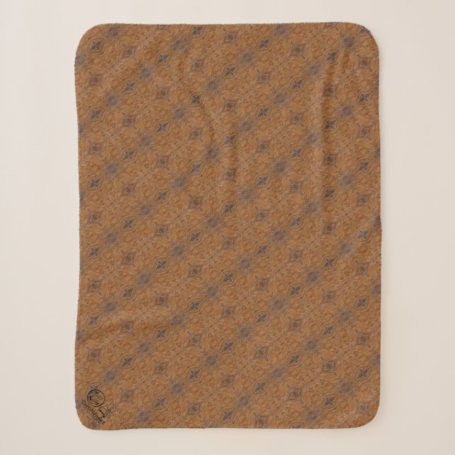 Texture #31 from work Dawn Sherpa Blanket (Front)