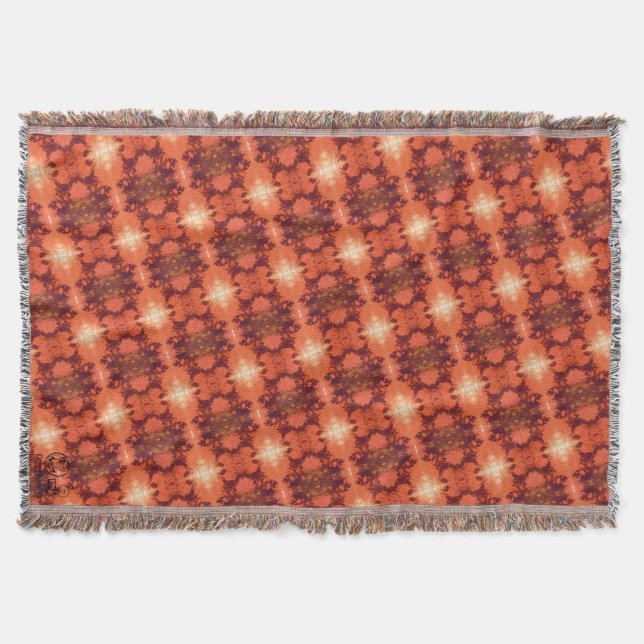Texture #34 from the work Nuit Throw Blanket (Front)