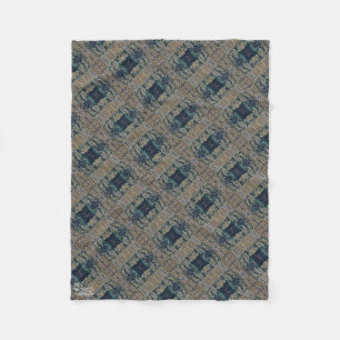 Texture #35 Dawn Work Fleece Blanket
