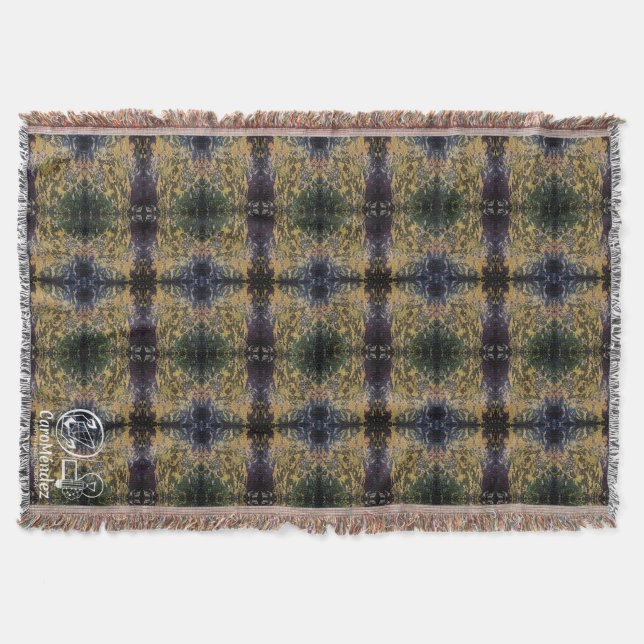 Texture #36.4 of work Horizonte Throw Blanket (Front)