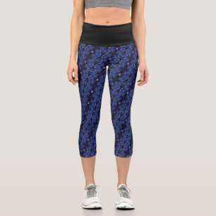 Texture #37 of Horizonte work Capri Leggings