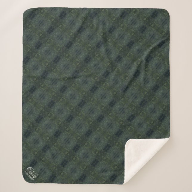 Texture #38 Dawn Work Sherpa Blanket (Front)