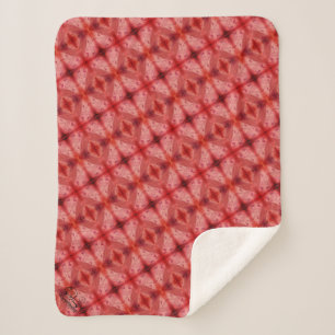 Texture #3.0 from the work The heart of the... Sherpa Blanket