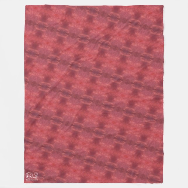 Texture #3 from the work Fantasy and Reality Fleece Blanket (Front)