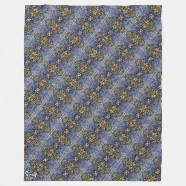 Texture #3 from work Dawn Fleece Blanket (Front)