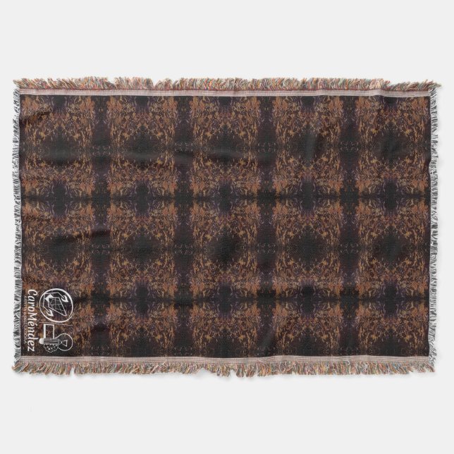 Texture #41.4 of work Horizonte Throw Blanket (Front)