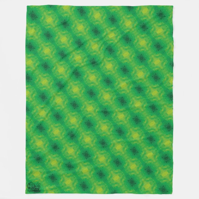Texture #46 from the work Nuit Fleece Blanket (Front)