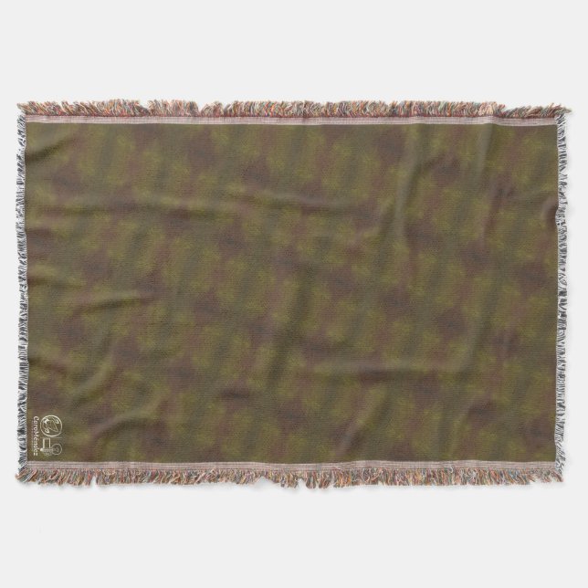 Texture #48 from the work Nuit Throw Blanket (Front)