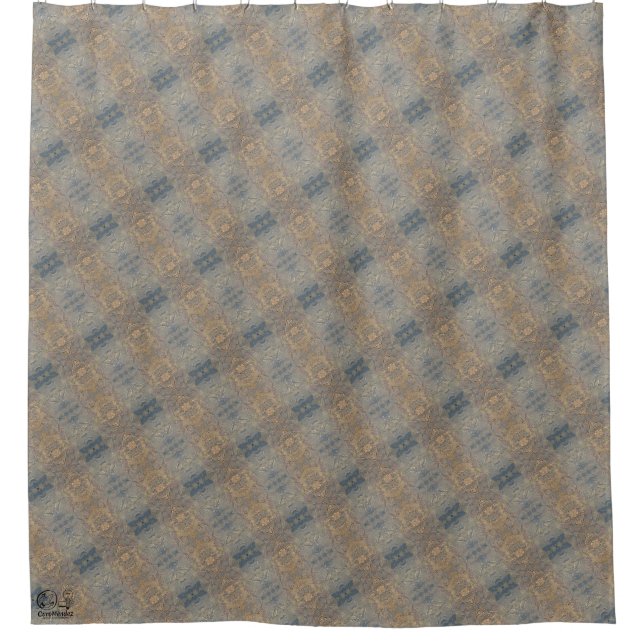 Texture #4 from Dawn artwork Shower Curtain (Front)