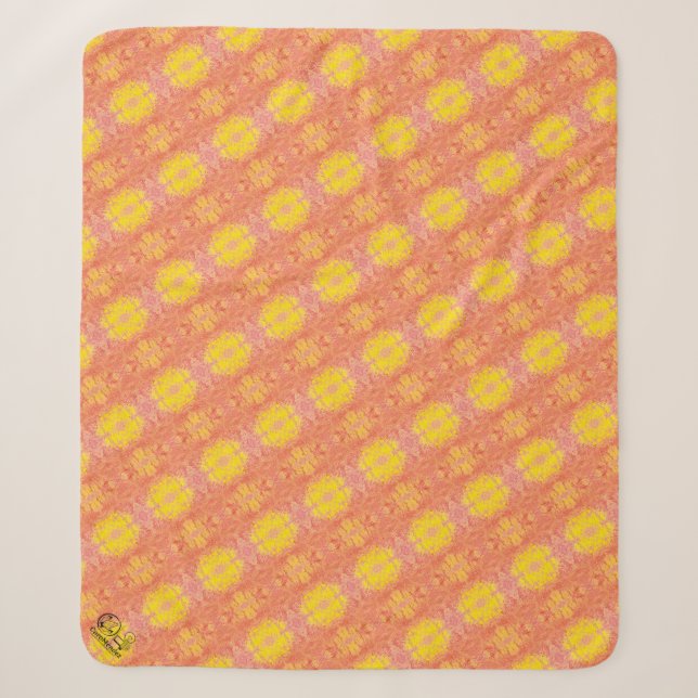 Texture #4 from Horizon artwork Sherpa Blanket (Front)