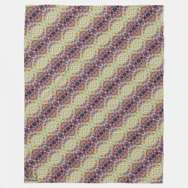 Texture #4 from the work Pineapple Fleece Blanket (Front)