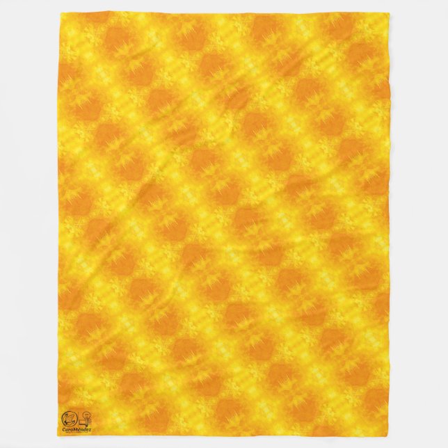 Texture #52 from the work Nuit Fleece Blanket (Front)