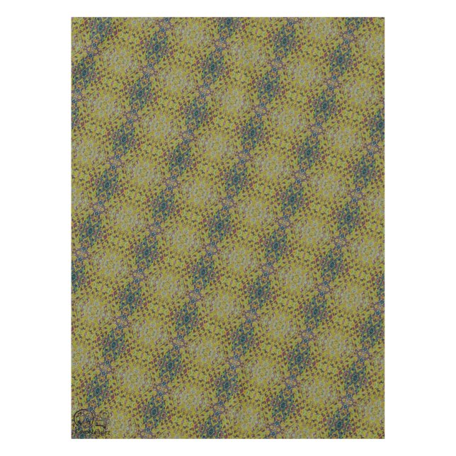 Texture #5 from the Pineapple work. SERIES Tablecloth (Front)