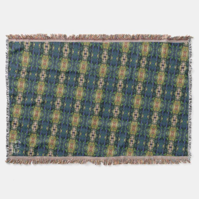 Texture #5 from the work Maritimo Throw Blanket (Front)