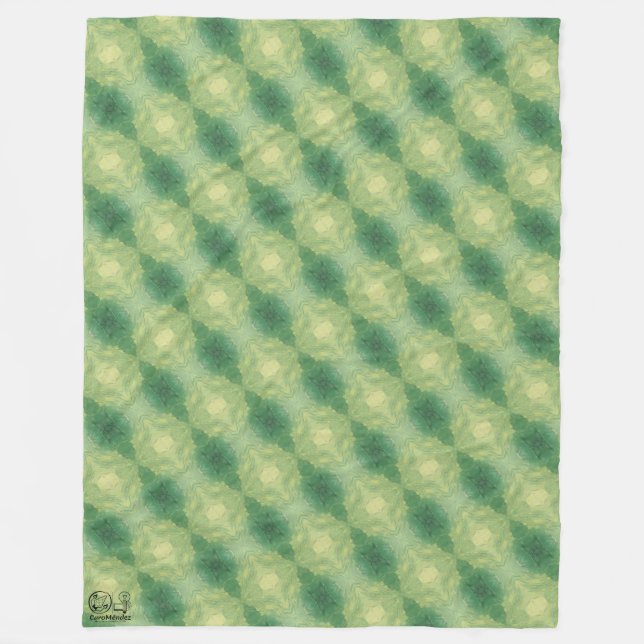 Texture #5 from the work Nuit Fleece Blanket (Front)