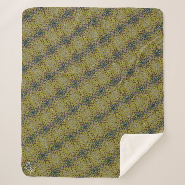 Texture #5 from the work Pineapple. SERIES Sherpa Blanket (Front)