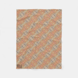 Texture #5 from the work Seeing Through the Eyes Fleece Blanket