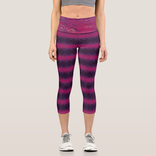 Texture #5 from the work The Sunset Capri Leggings (Front)