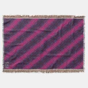 Texture #5 from the work The sunset Throw Blanket