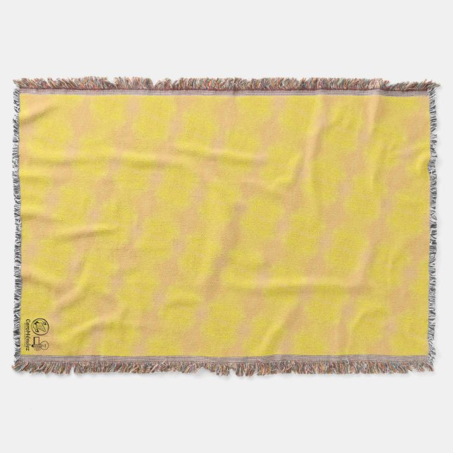 Texture #63 from the work Nuit Throw Blanket (Front)