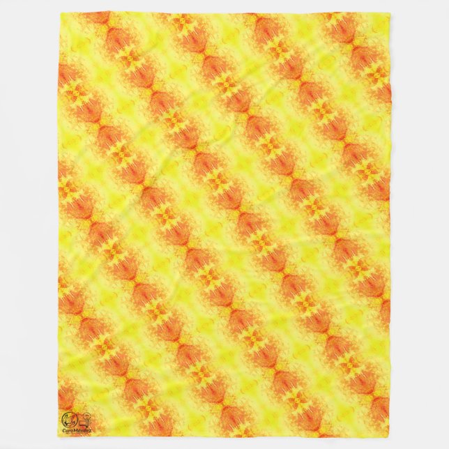 Texture #69.0 from the work Nuit Fleece Blanket (Front)