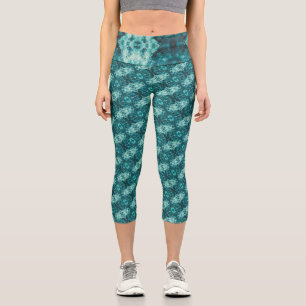 Texture #6 from the work Cherries Capri Leggings