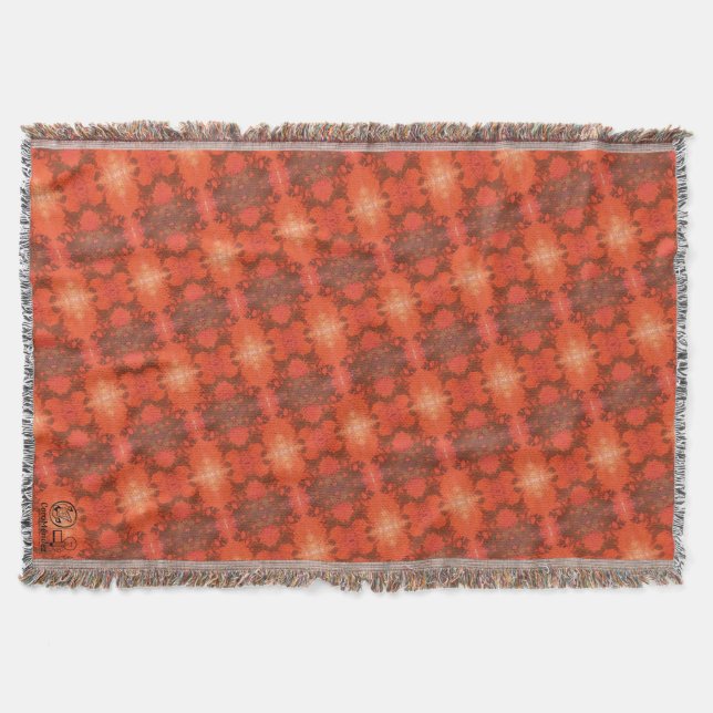 Texture #6 from the work Nuit Throw Blanket (Front)