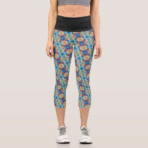 Texture #6 from the work Pineapple Capri Leggings