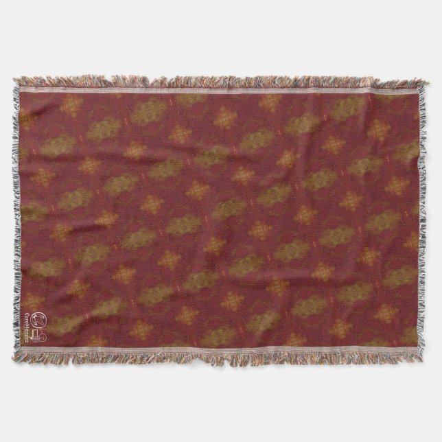 Texture #71 from the work Nuit Throw Blanket (Front)