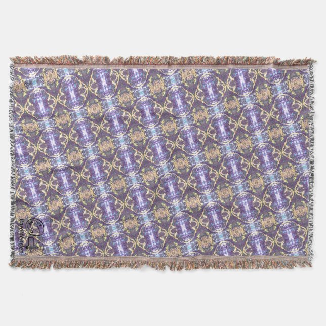 Texture #7.5 from the Maritimo artwork Throw Blanket (Front)