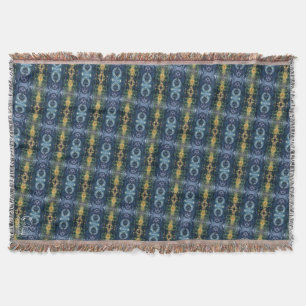Texture #8 from the work Maritimo Throw Blanket
