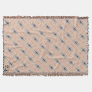 Texture #8 from the work Seeing through the eyes Throw Blanket