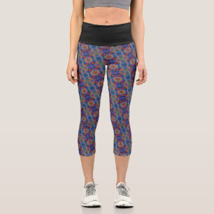 Texture #9 from the work Pineapple Capri Leggings